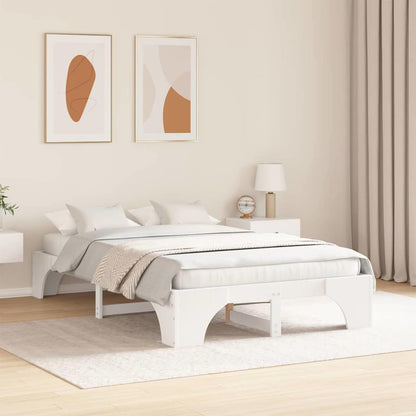 Struttura del letto Bianco 120 x 200 cm Pino massello | homemem39