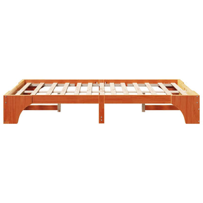 Struttura del letto Marrone cerato 120 x 200 cm Pino massello | homemem39