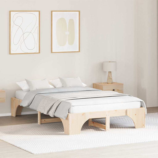 Struttura del letto Pino massello 120 x 190 cm | homemem39