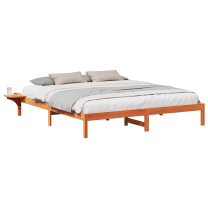 Struttura del letto Marrone cerato 180 x 200 cm Pino massello