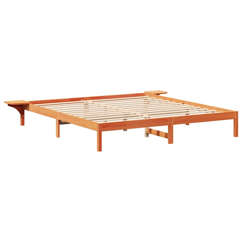 Struttura del letto Marrone cerato 180 x 200 cm Pino massello | homemem39