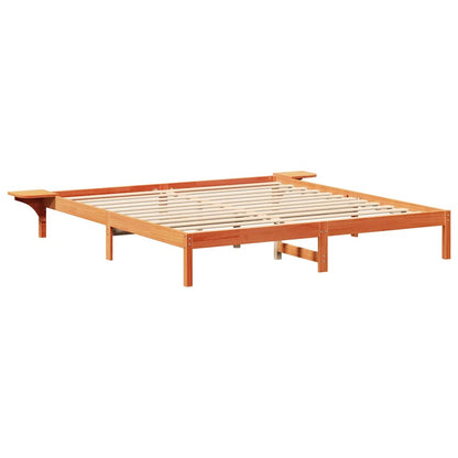 Struttura del letto Marrone cerato 180 x 200 cm Pino massello | homemem39