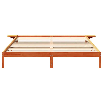 Struttura del letto Marrone cerato 180 x 200 cm Pino massello | homemem39