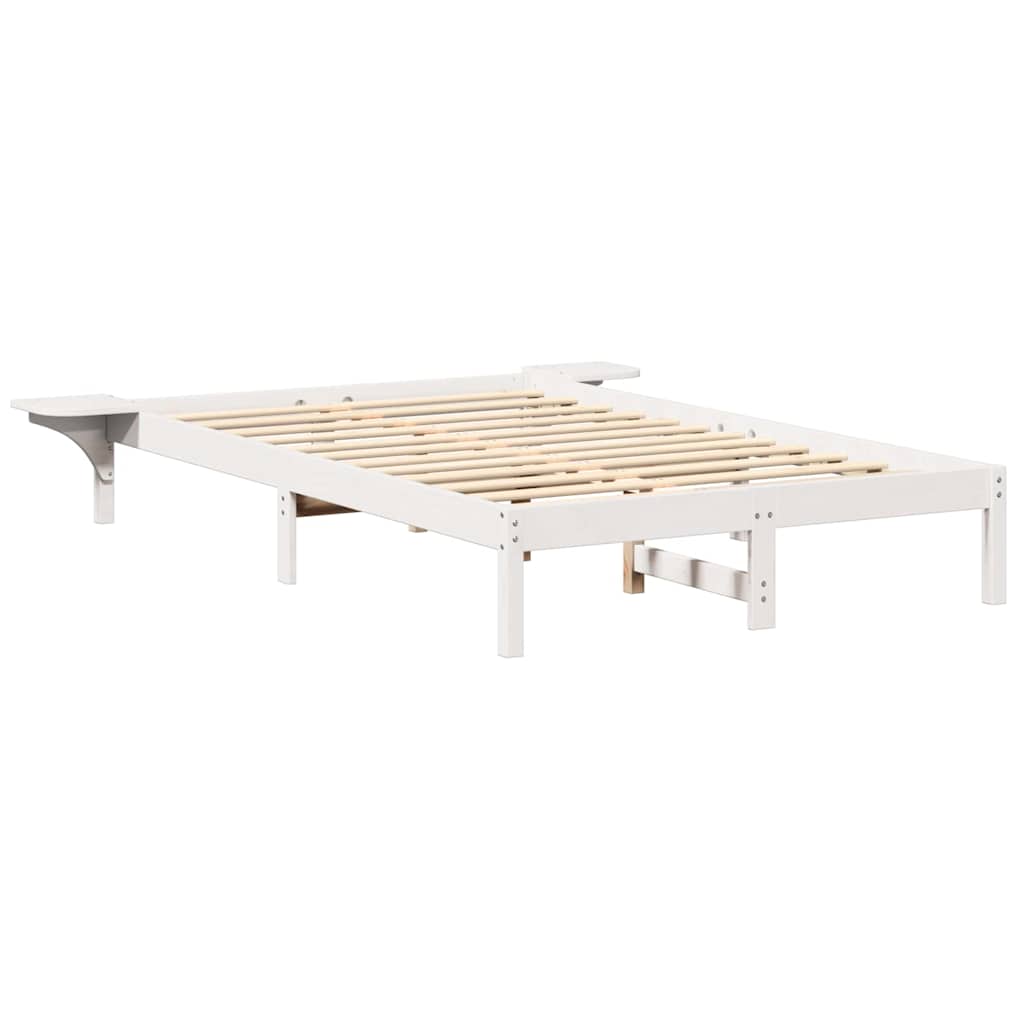 Struttura del letto Bianco 120 x 200 cm Pino massello | homemem39