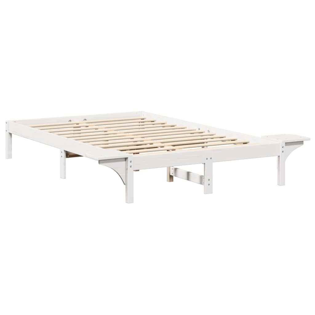 Struttura del letto Bianco 120 x 200 cm Pino massello | homemem39