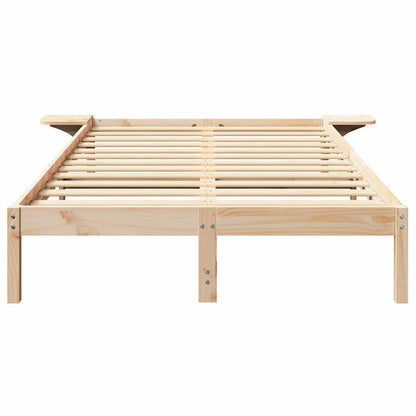 Struttura del letto Naturale 140 x 190 cm Pino massello | homemem39