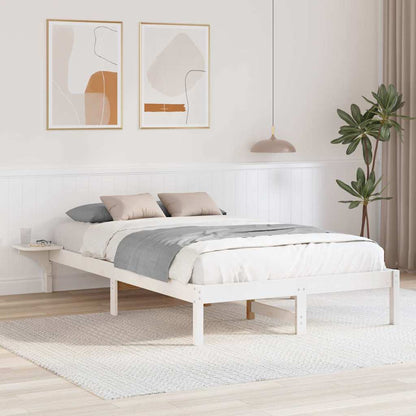 Struttura del letto Bianco 140 x 190 cm Pino massello | homemem39
