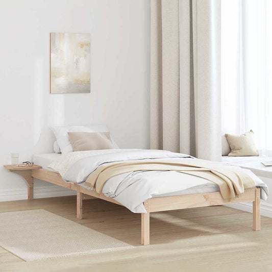 Struttura del letto Naturale 100 x 200 cm Pino massello | homemem39
