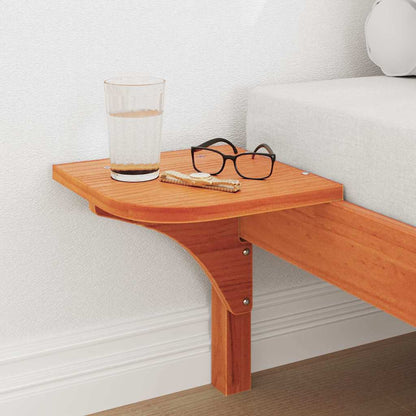 Struttura del letto Marrone cerato 100 x 200 cm Pino massello