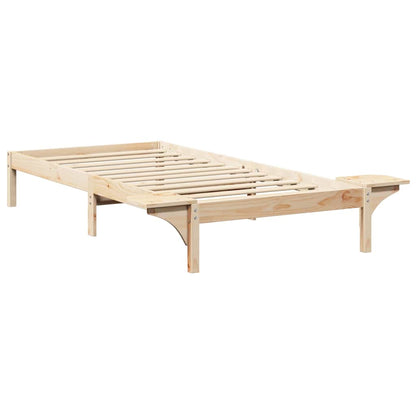 Struttura del letto Naturale 90 x 200 cm Pino massello | homemem39