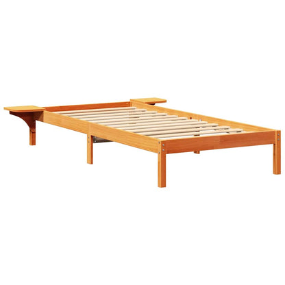 Struttura del letto Marrone cerato 90 x 200 cm Pino massello | homemem39