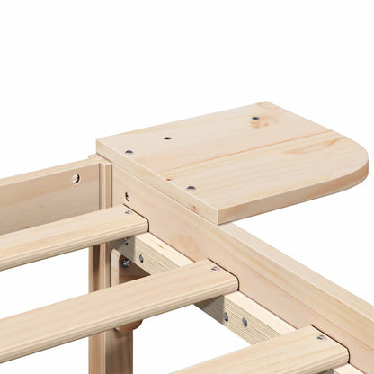 Struttura del letto Naturale 80 x 200 cm Pino massello