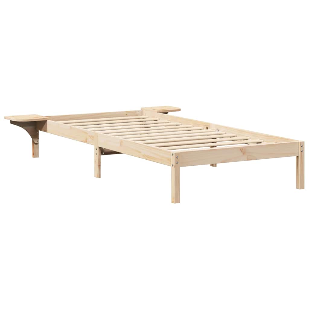 Struttura del letto Naturale 75 x 190 cm Pino massello | homemem39