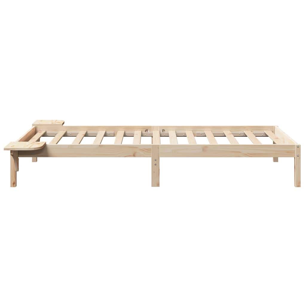 Struttura del letto Naturale 75 x 190 cm Pino massello | homemem39