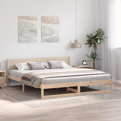 Struttura del letto Naturale 180 x 200 cm Pino massello | homemem39