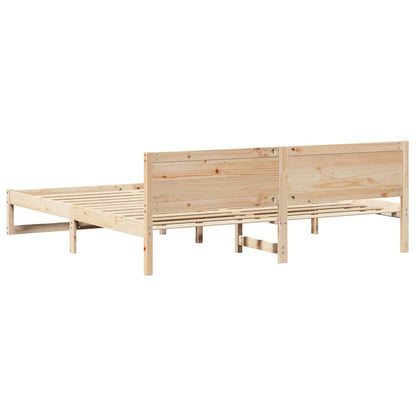Struttura del letto Naturale 180 x 200 cm Pino massello | homemem39