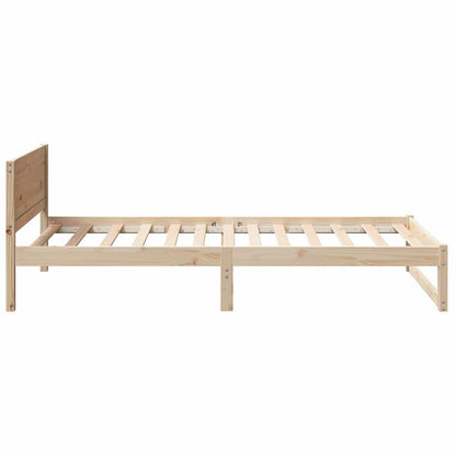 Struttura del letto Naturale 90 x 190 cm Pino massello | homemem39