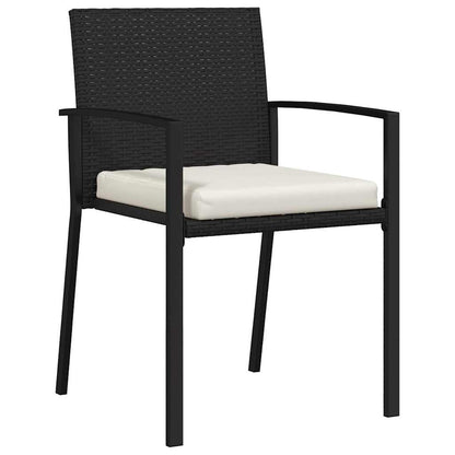 Set da Pranzo per Giardino 9 pcs Nero | homemem39