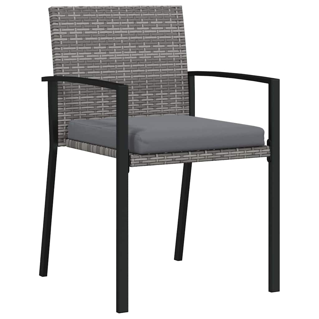 Set da Pranzo per Giardino 5 pcs Grigio | homemem39