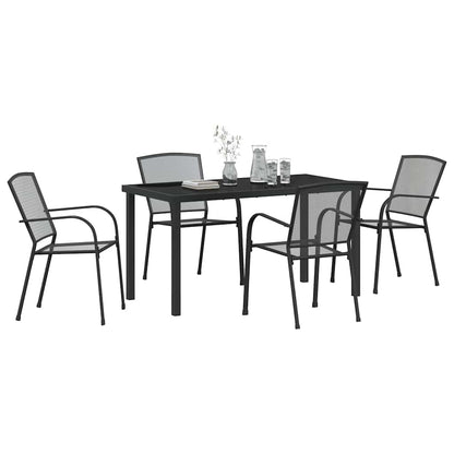 Set da Pranzo per Giardino 5 pcs Antracite | homemem39