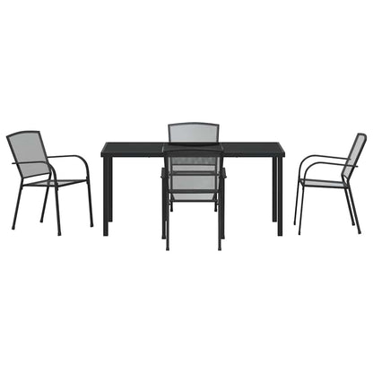 Set da Pranzo per Giardino 5 pcs Antracite | homemem39