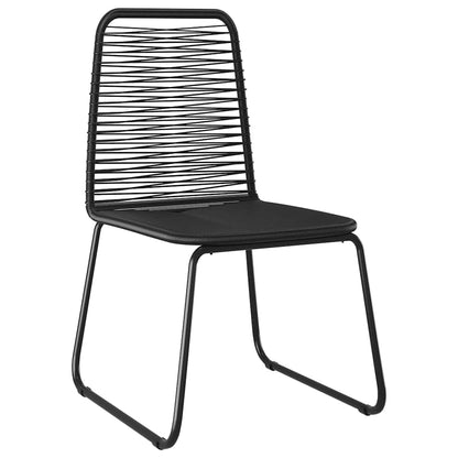 Set da Pranzo per Giardino 5 pcs Nero | homemem39