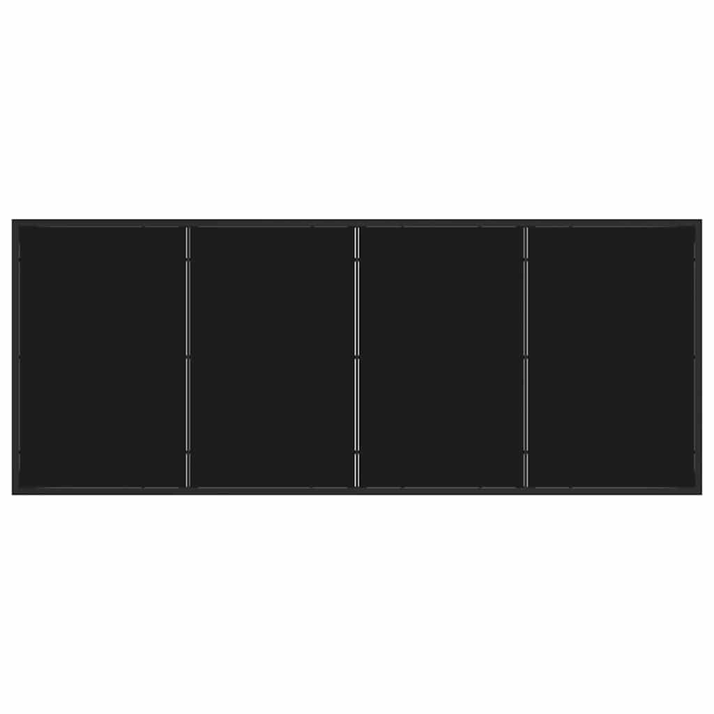 Set da Pranzo per Giardino con cuscino 5 pcs Beige polyrattan - homemem39