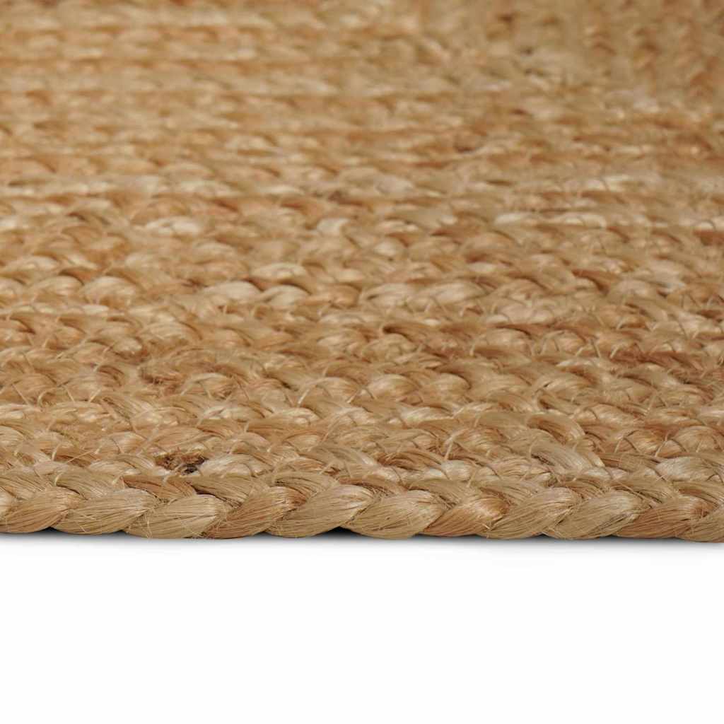 Tappeto da Area Beige 80 x 250 cm Juta