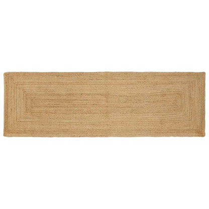Tappeto da Area Beige 80 x 250 cm Juta