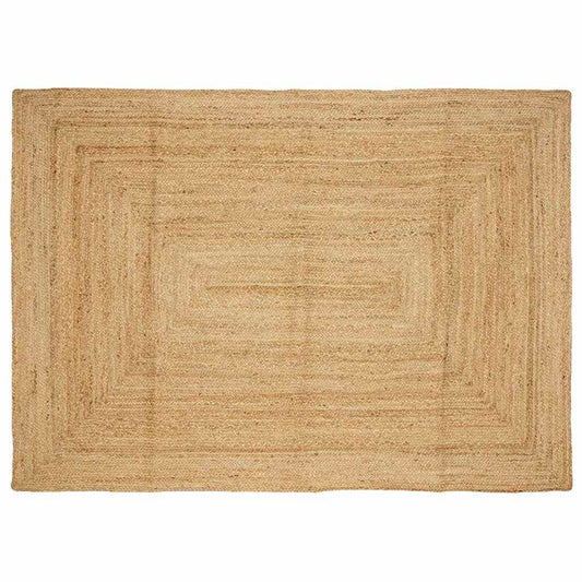 Tappeto da Area Beige 240 x 340 cm Juta - homemem39