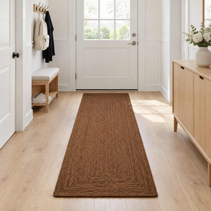 Tappeto da Area Grigio 60 x 250 cm Juta