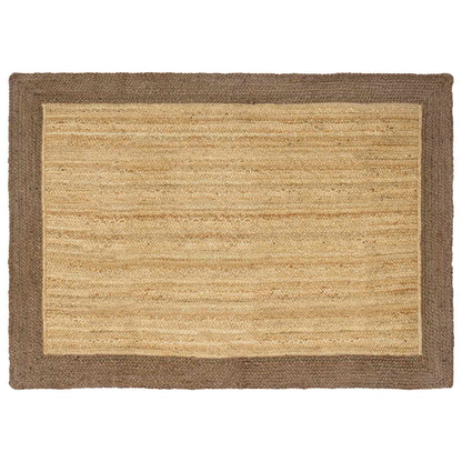 Tappeti per area Naturale e Grigio 140 x 200 cm Juta | homemem39