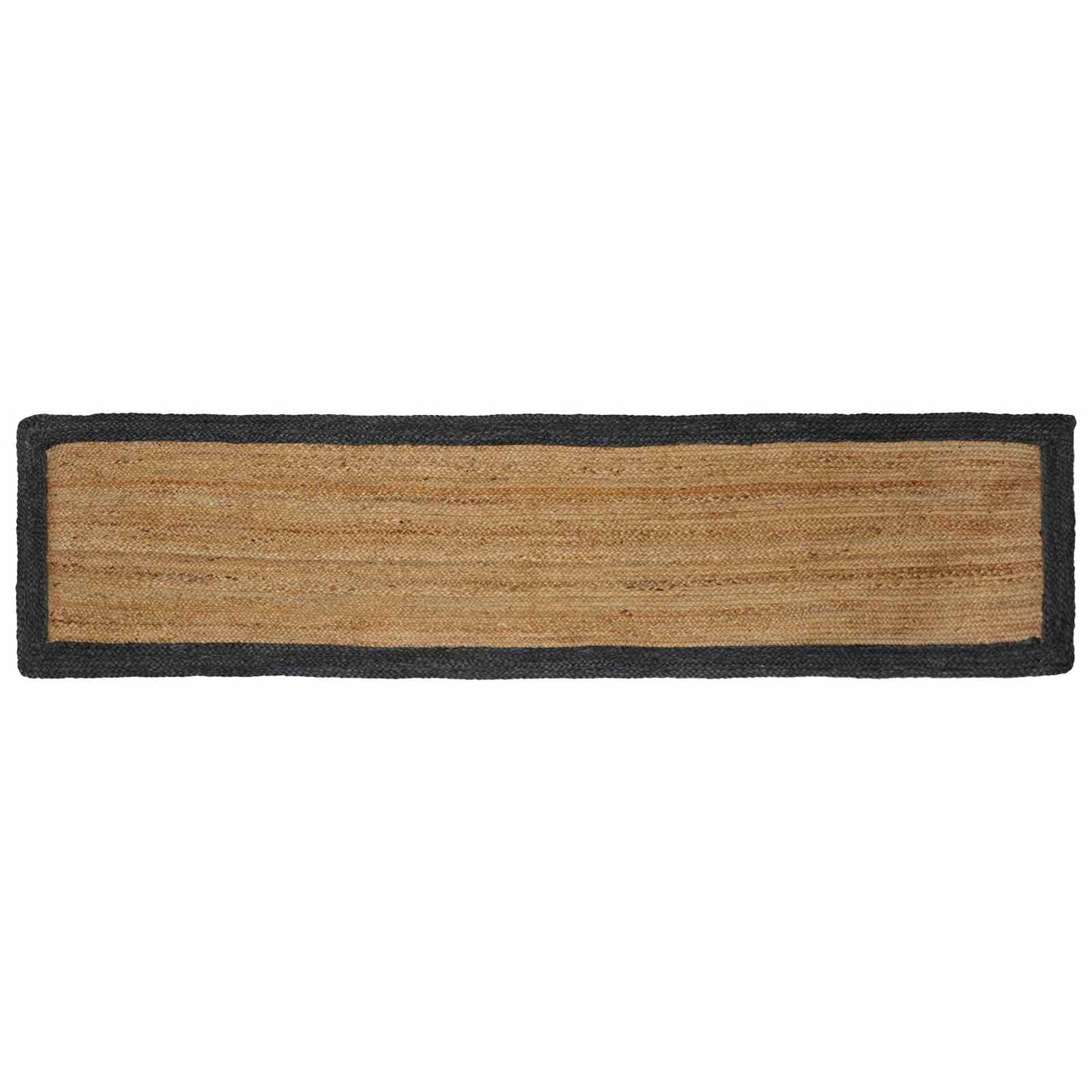Tappeti per area Naturale e Grigio Scuro 60 x 250 cm Juta | homemem39