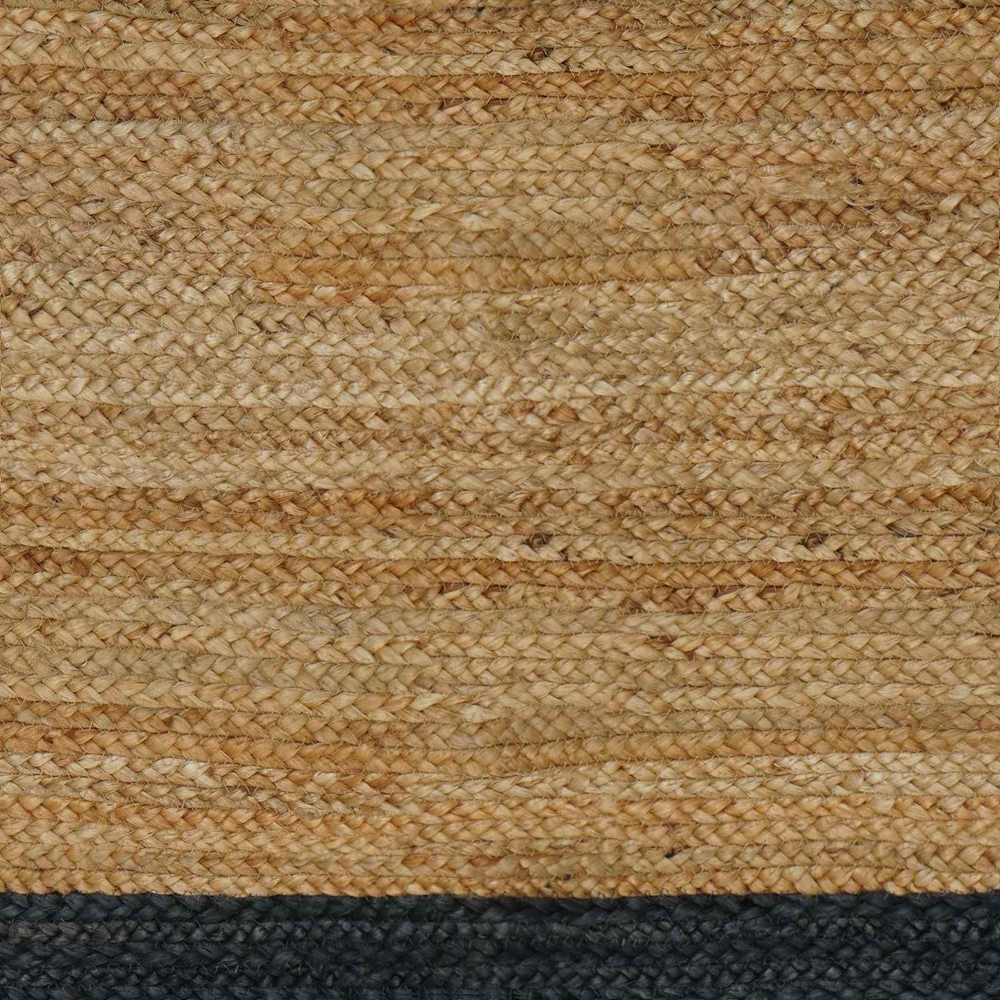 Tappeti per area Naturale e Grigio Scuro 80 x 150 cm Juta | homemem39