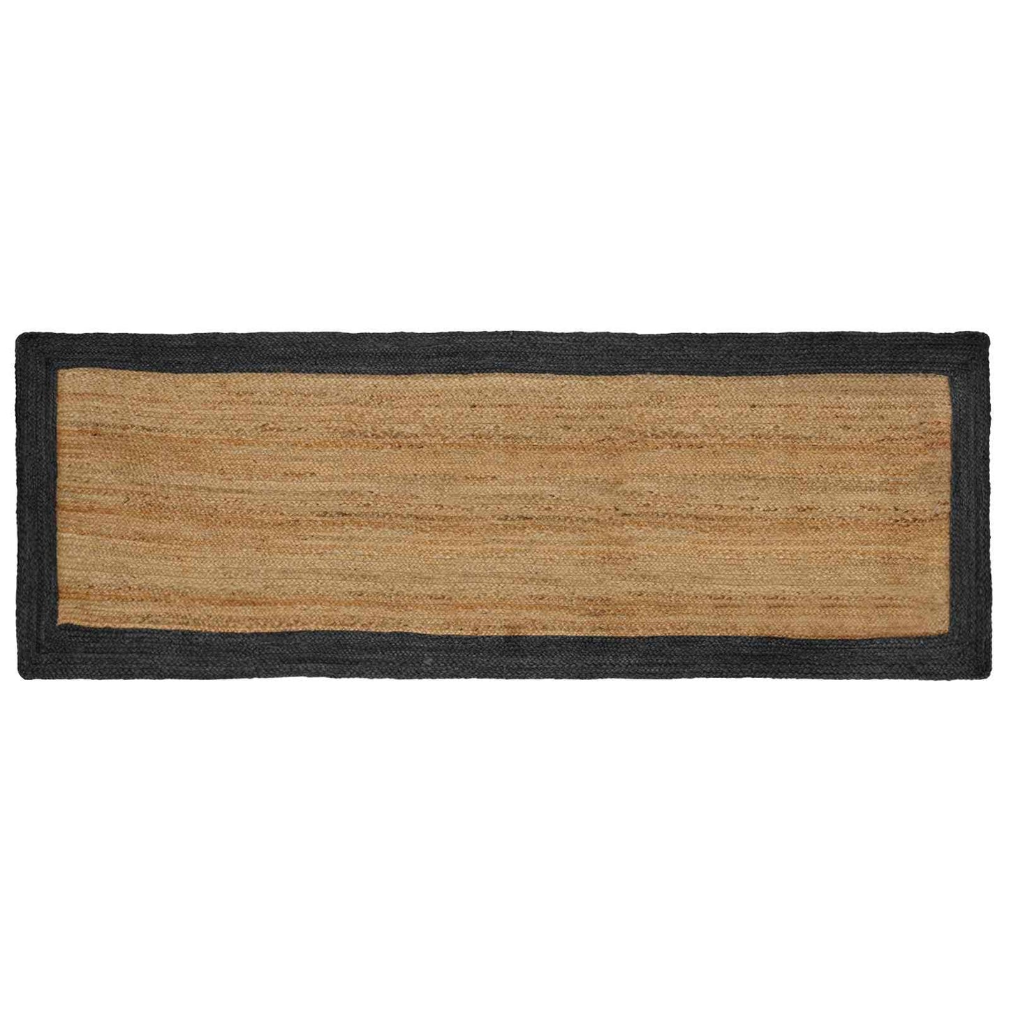 Tappeti per area Grigio Scuro 80 x 300 cm Juta