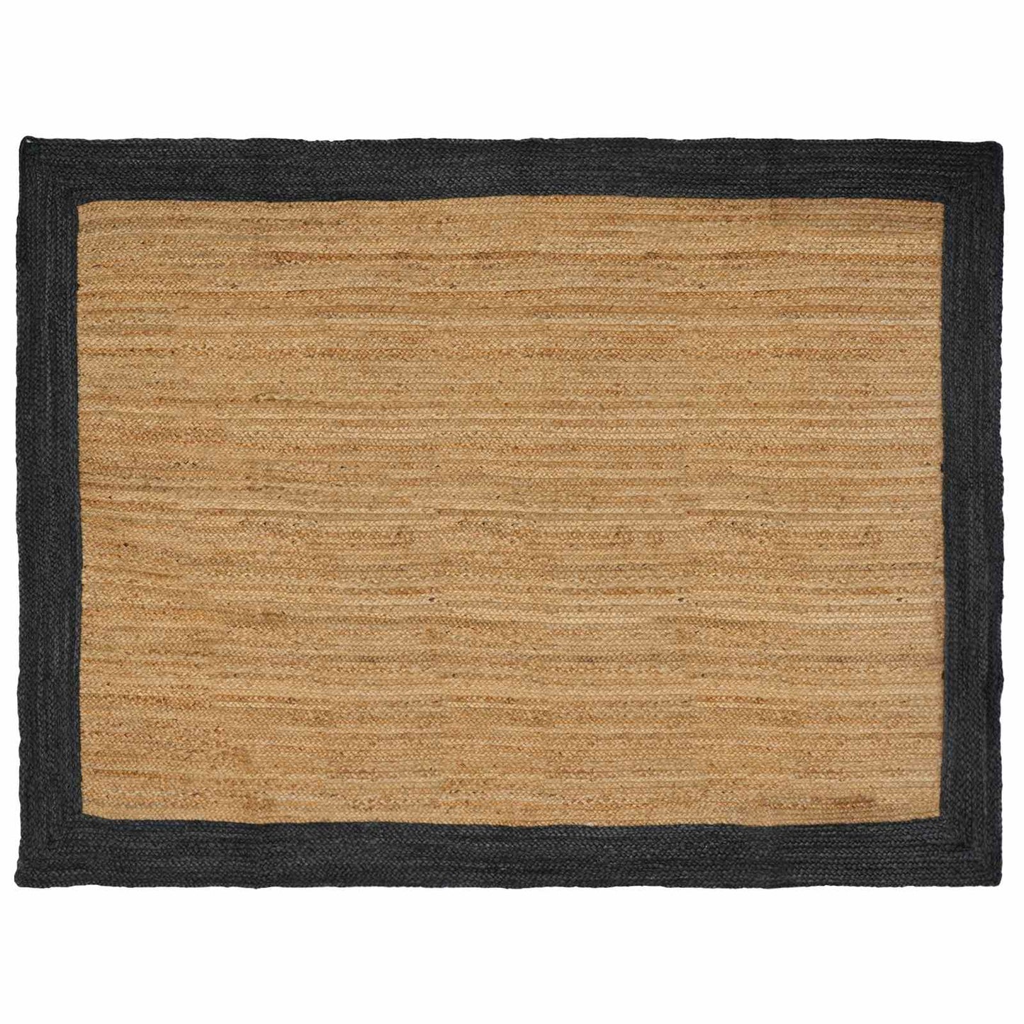 Tappeti per area Naturale e Grigio Scuro 200 x 290 cm Juta | homemem39