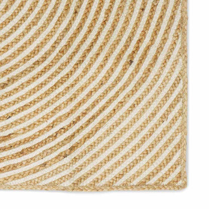 Tappeti per area Bianco 80 x 250 cm Juta