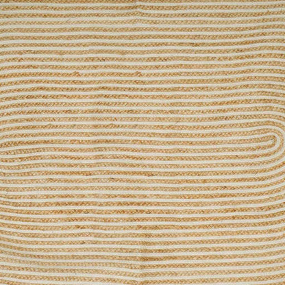 Tappeti per area Naturale e Bianco 100 x 152 cm Juta