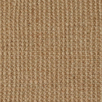 Tappeto da Area Marrone Chiaro 160 x 160 cm Juta