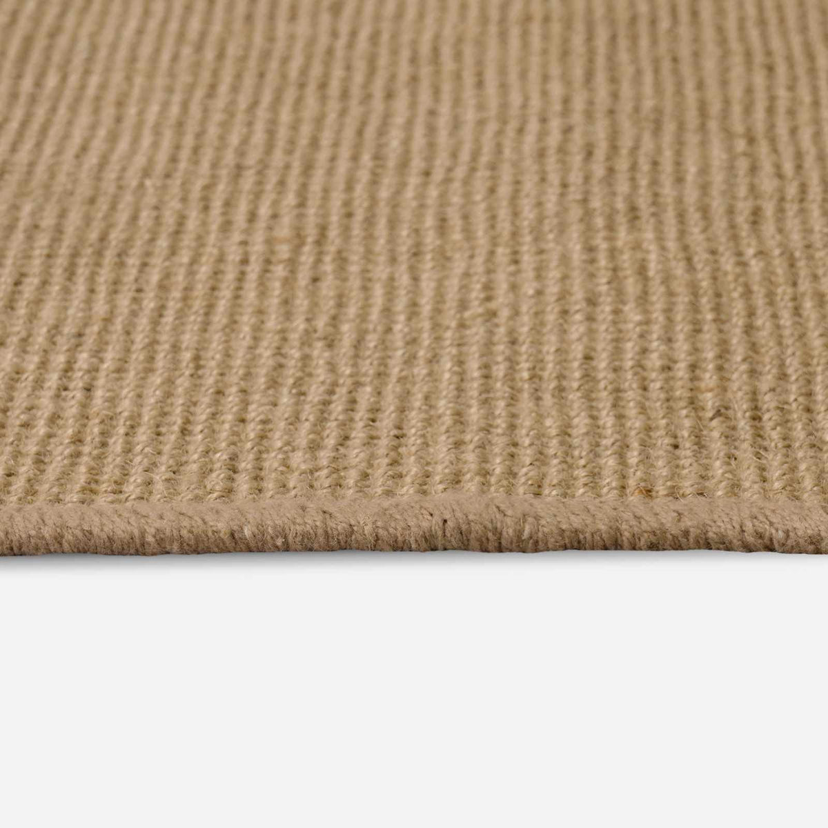 Tappeto da Area Marrone Chiaro 240 x 240 cm Juta