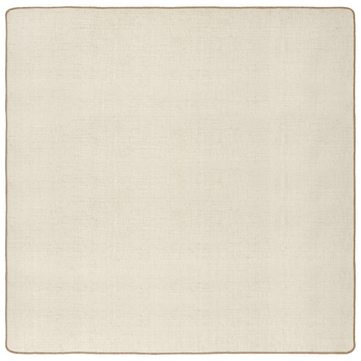 Tappeto da Area Marrone Chiaro 300 x 300 cm Juta
