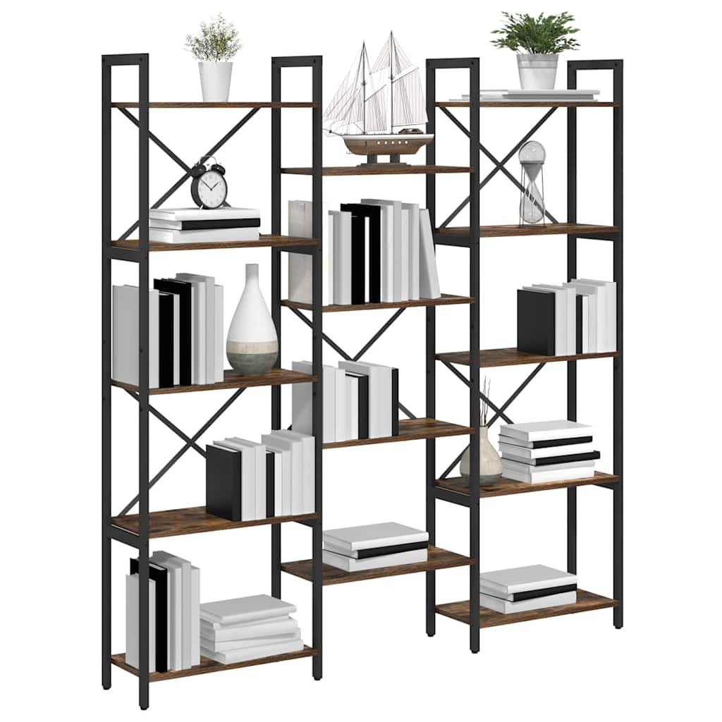 Libreria Rovere Sonoma 156 x 25 x 167 cm Legno multistrato