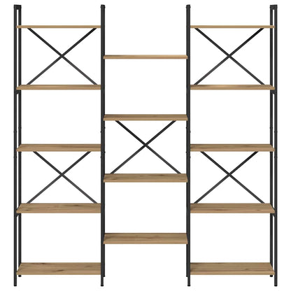 Libreria Rovere artigianale 156 x 25 x 167 cm Legno multistrato