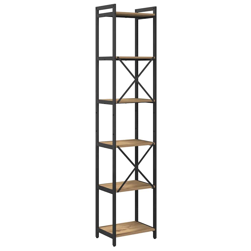 Libreria Rovere artigianale 40 x 30 x 189,5 cm