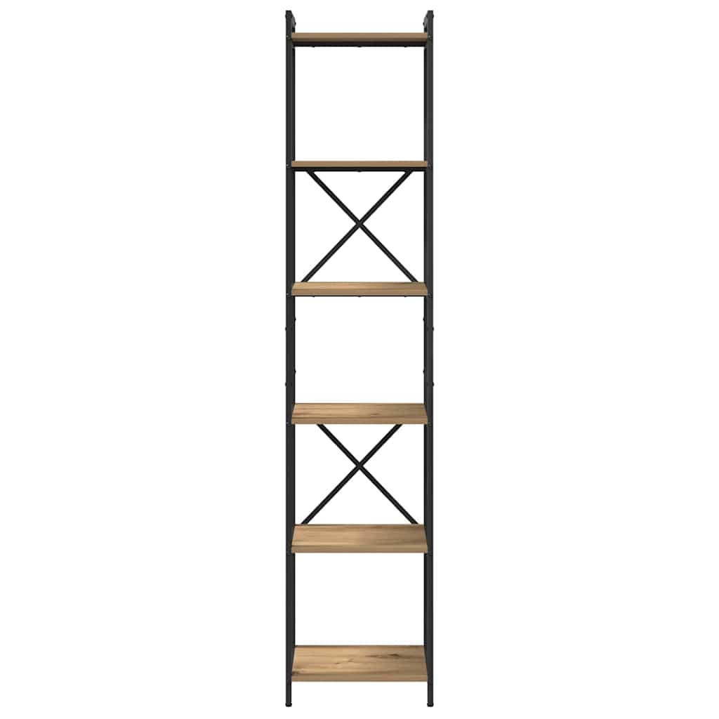 Libreria Rovere artigianale 40 x 30 x 189,5 cm