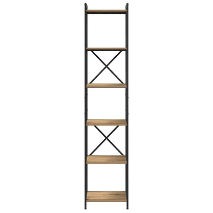 Libreria Rovere artigianale 40 x 30 x 189,5 cm