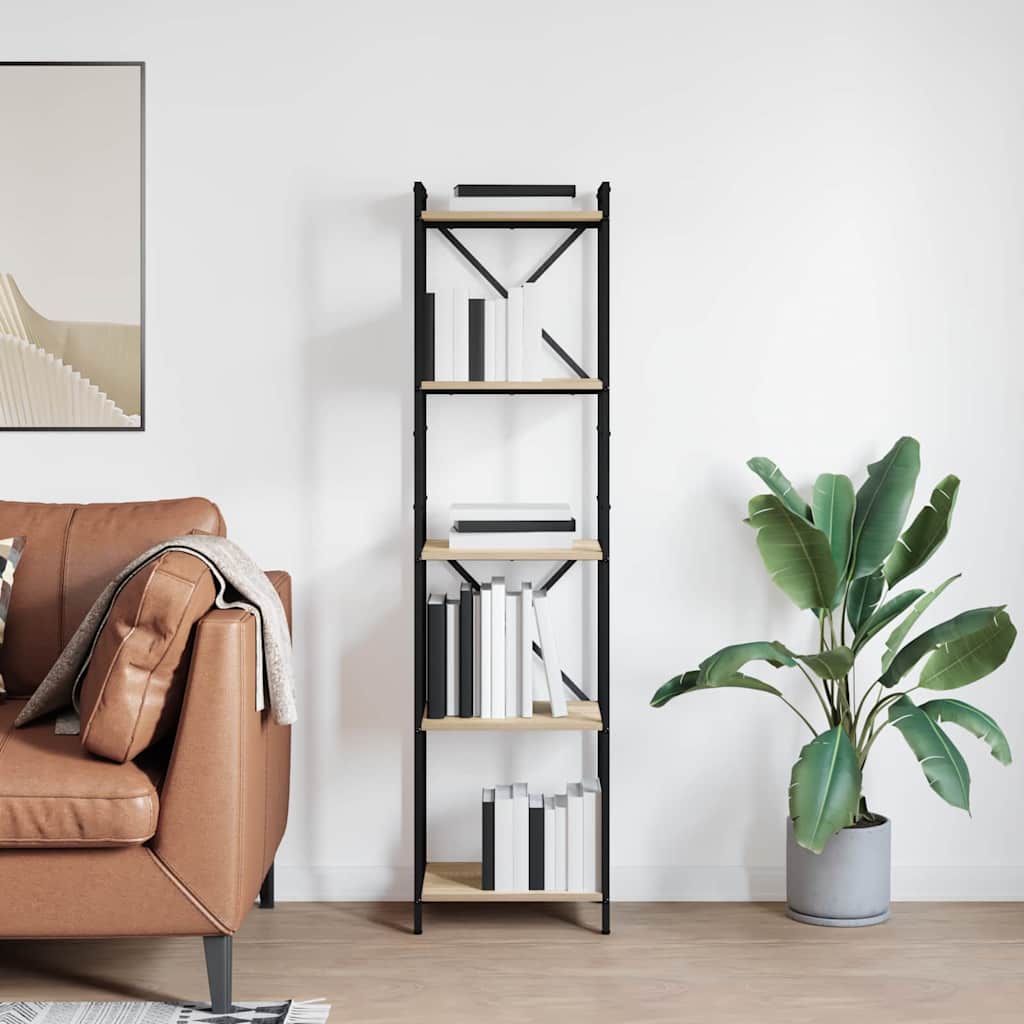 Libreria Rovere Sonoma 40 x 30 x 155 cm Legno multistrato | homemem39