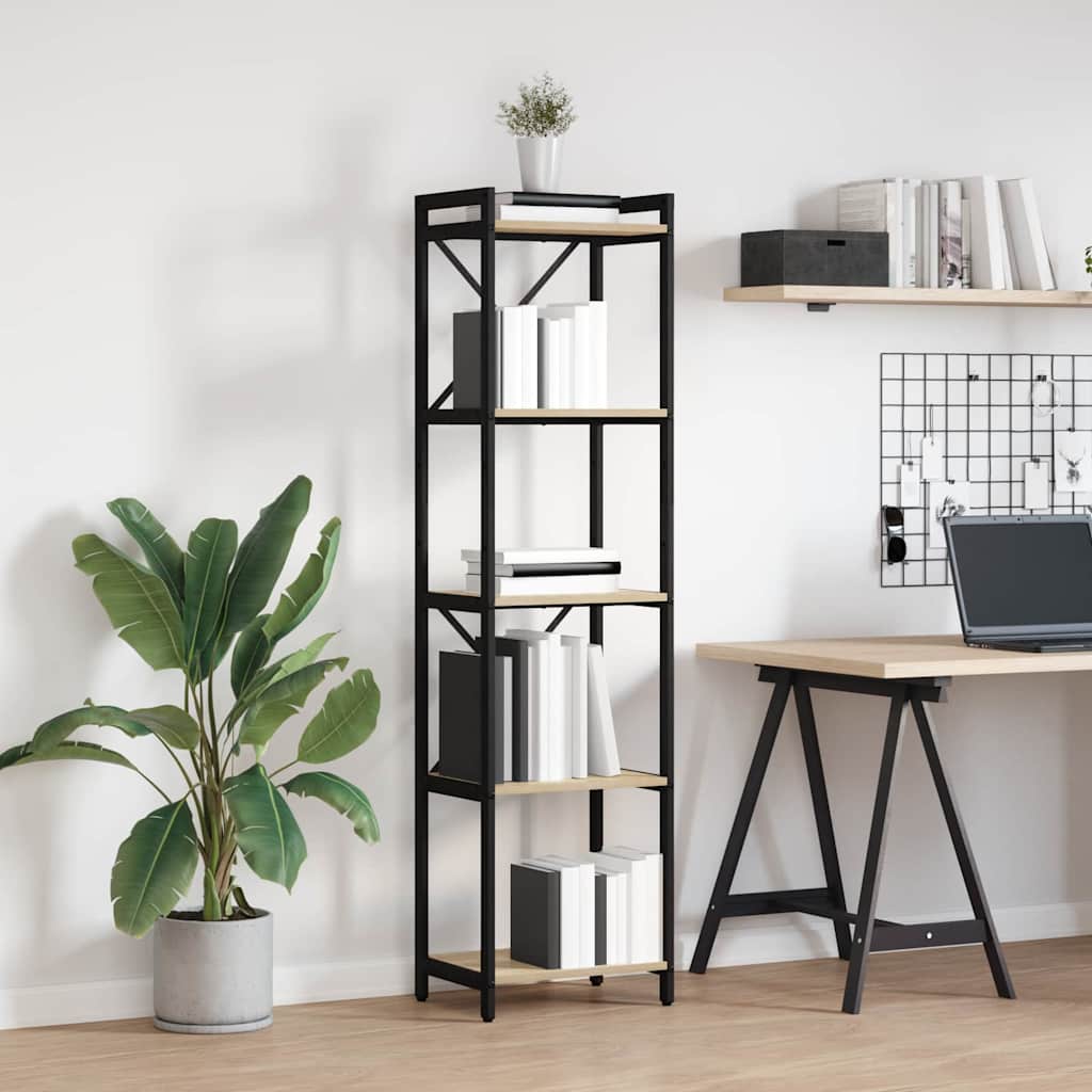 Libreria Rovere Sonoma 40 x 30 x 155 cm Legno multistrato | homemem39