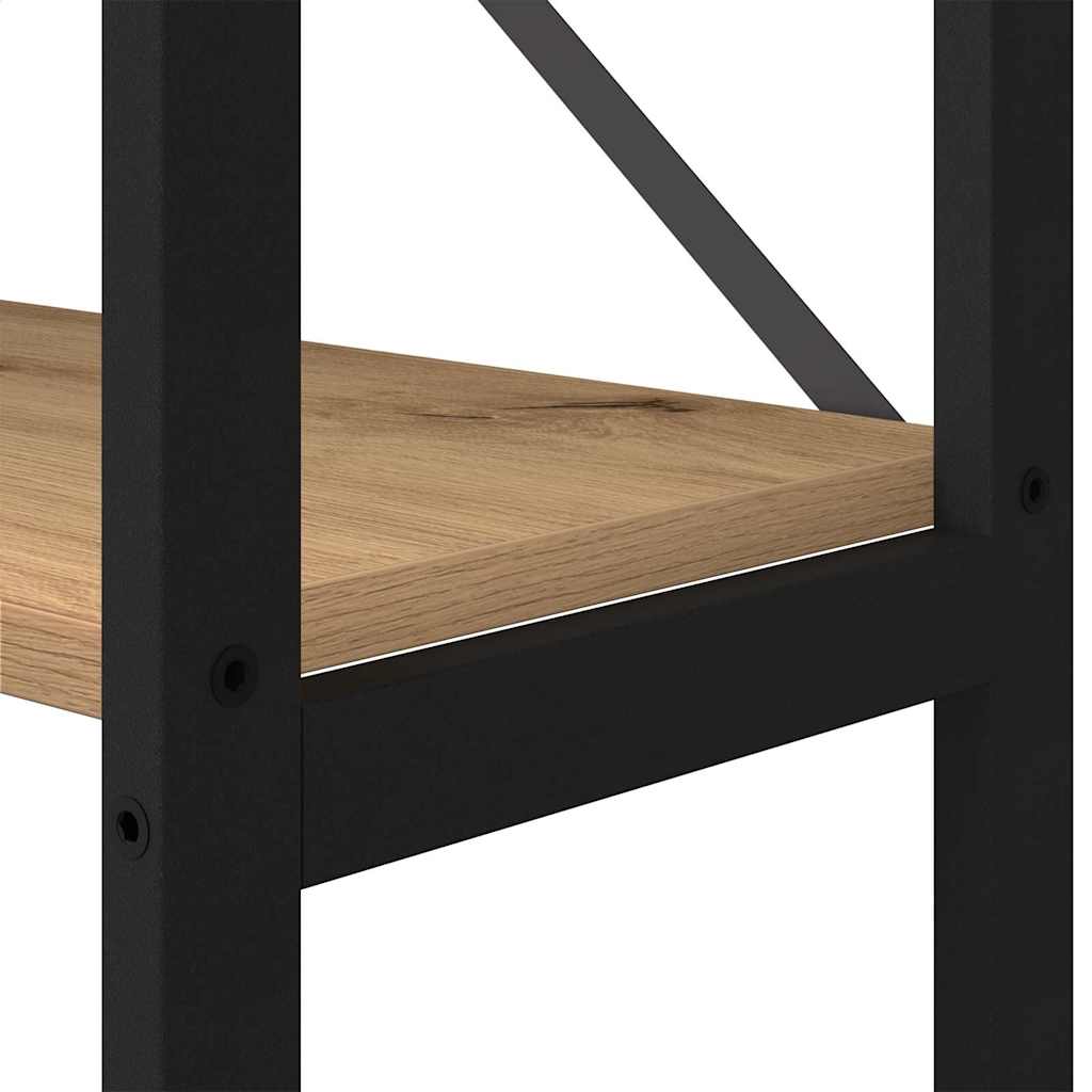 Libreria Rovere artigianale 40 x 30 x 155 cm Legno multistrato