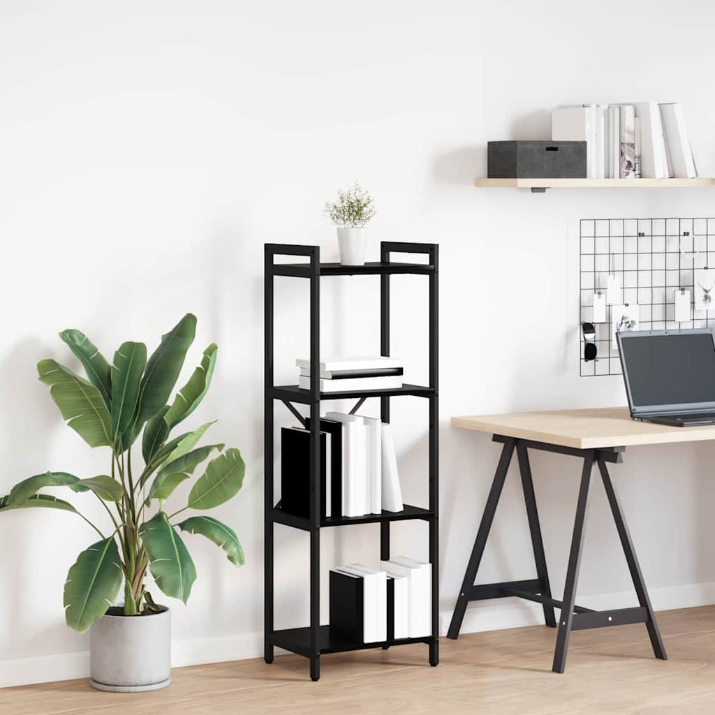 Libreria Rovere Nero 40 x 30 x 85 cm Legno multistrato